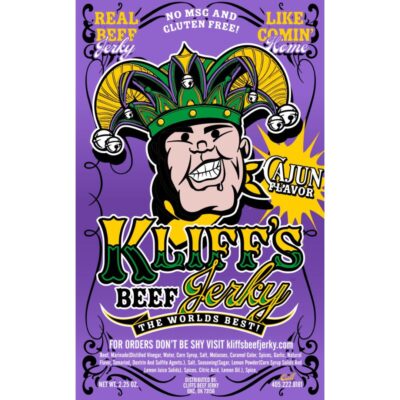 Kliff's Beef Jerky Cajun