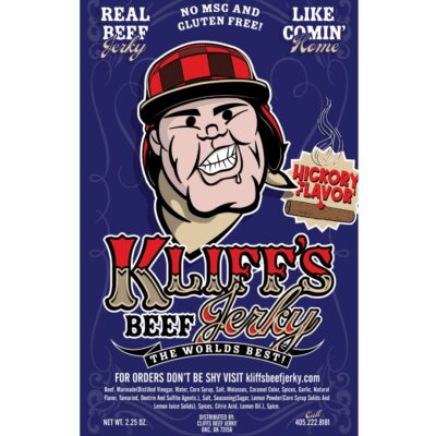 Kliff's Beef Jerky Hickory