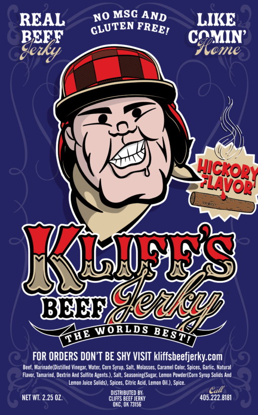 Kliff's Beef Jerky Hickory - Image 2